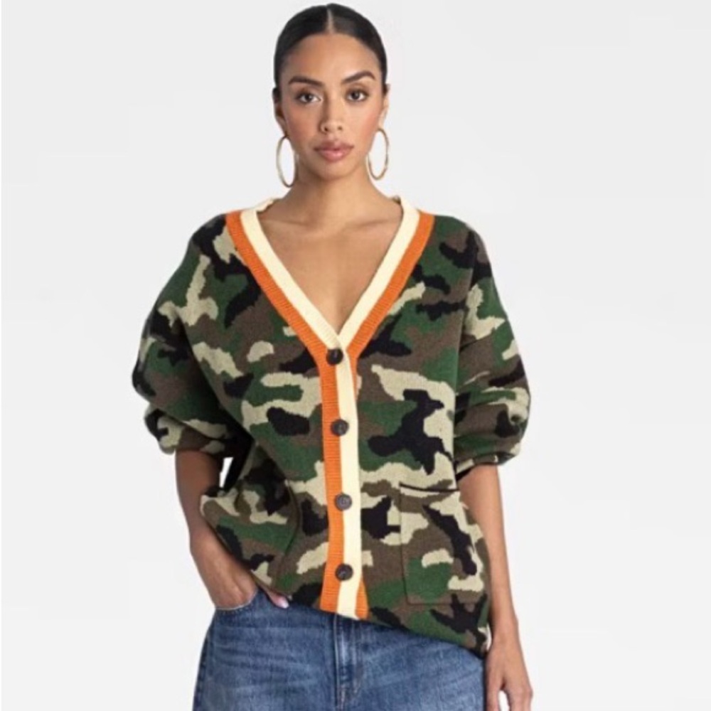 Hot item!! Camouflage Cardigan by KBB by KAHLANA